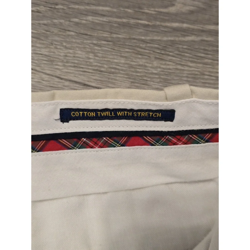 Polo Golf Ralph Lauren Men's Beige Shorts Size 42 Cotton Twill with Stretch Logo